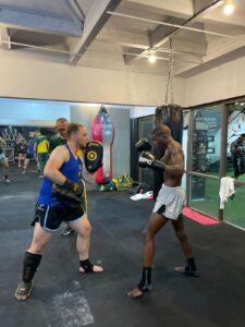 Training one of the SA Fighters
